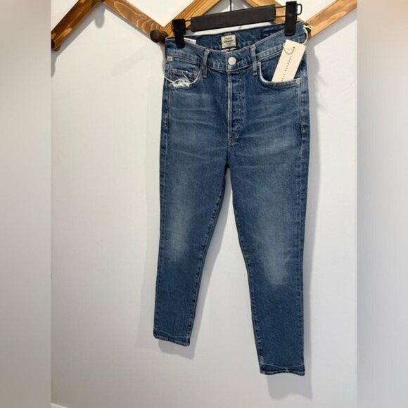 NWT- Citizins of humanity - OLIVIA HIGH RISE SLIM JEAN - Picture 2 of 8